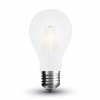 Żarówka LED V-TAC 8W filament E27 A67 mrożona VT-1938 2700K 800lm
